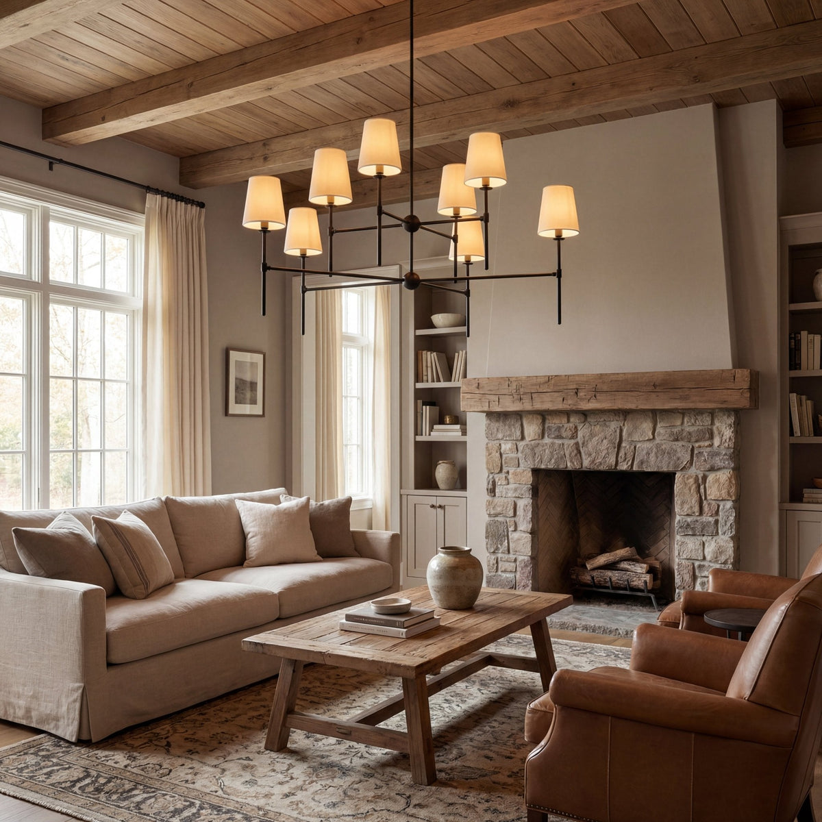 Axial Lucan Chandelier