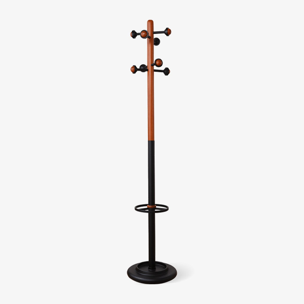 Alden Rift Wooden Coat Rack