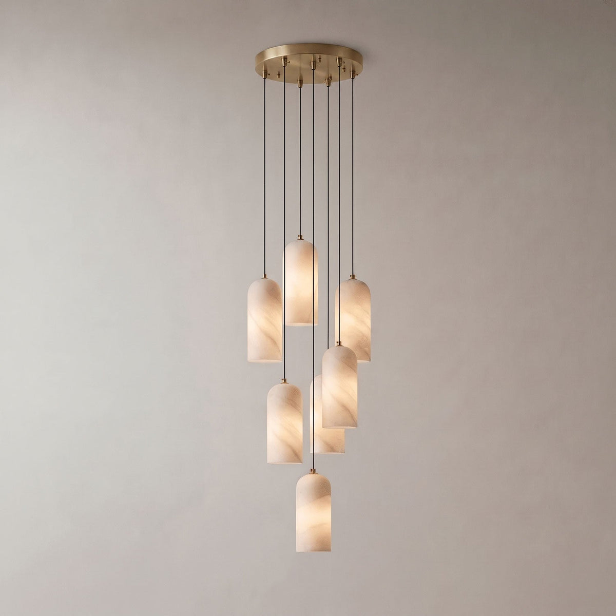 Willowmont Alabaster Pendant Light