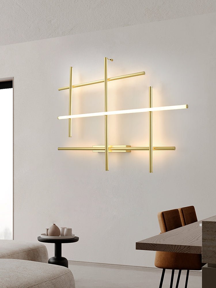 Geometric Linear Wall  Lamp