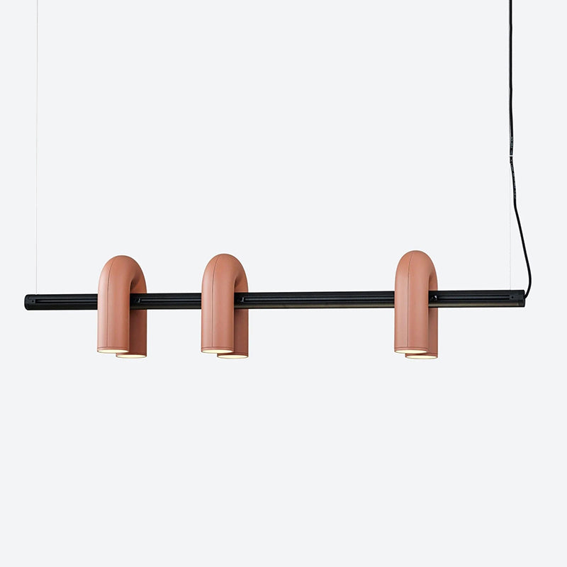 Gikumem Modern Pendant Light Linear With 3 U-Shaped Light