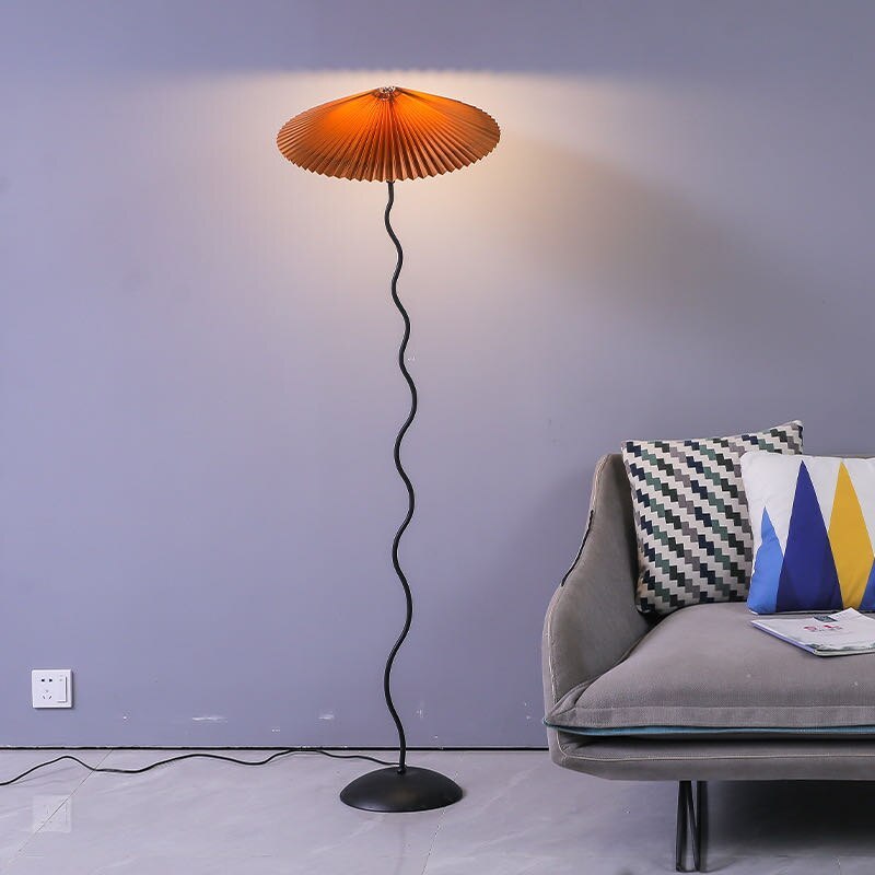 Kodesir Modern Mushroom Fabric Led Floor Lamp