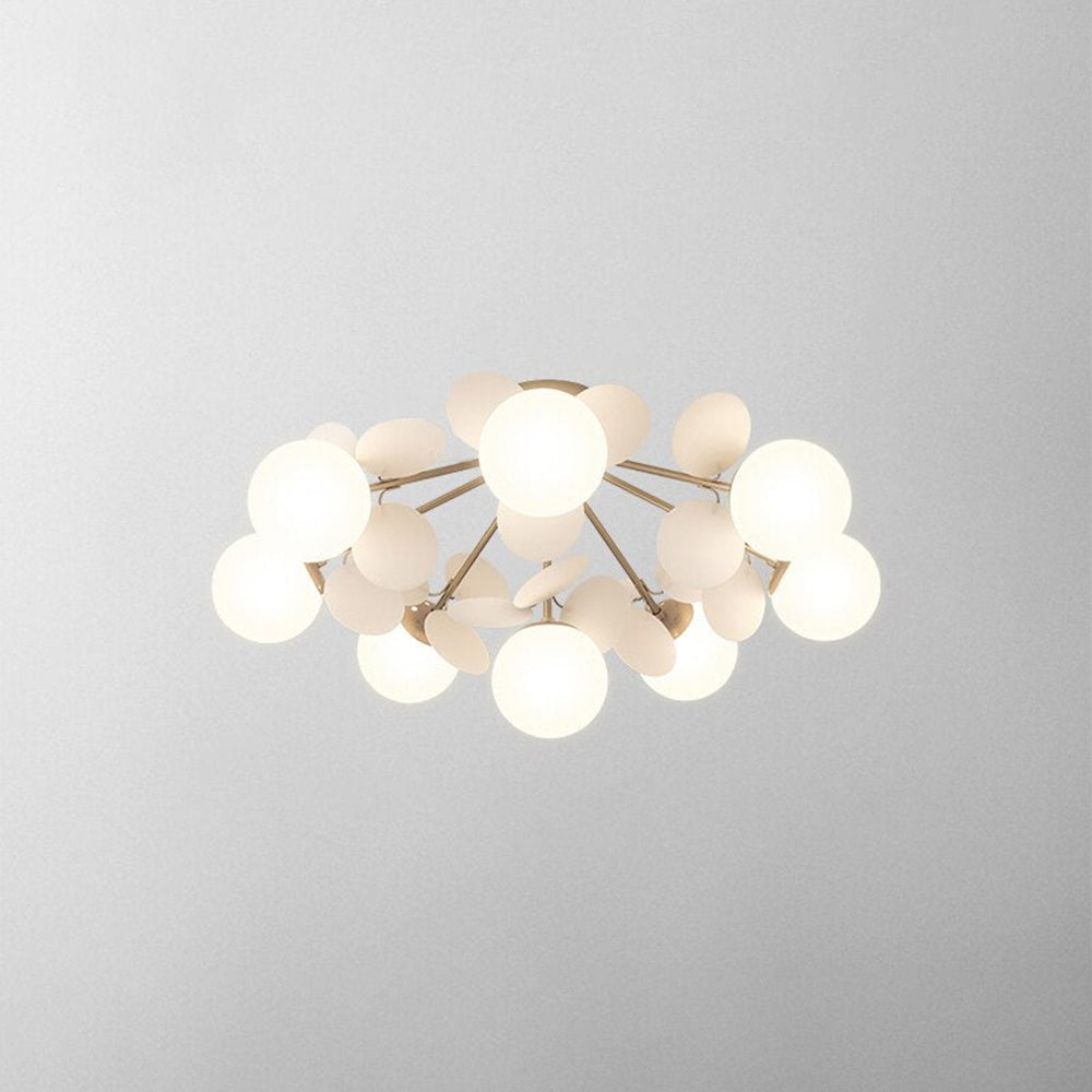 Nurodek Multicolored Flower Branch Chandelier Living Room