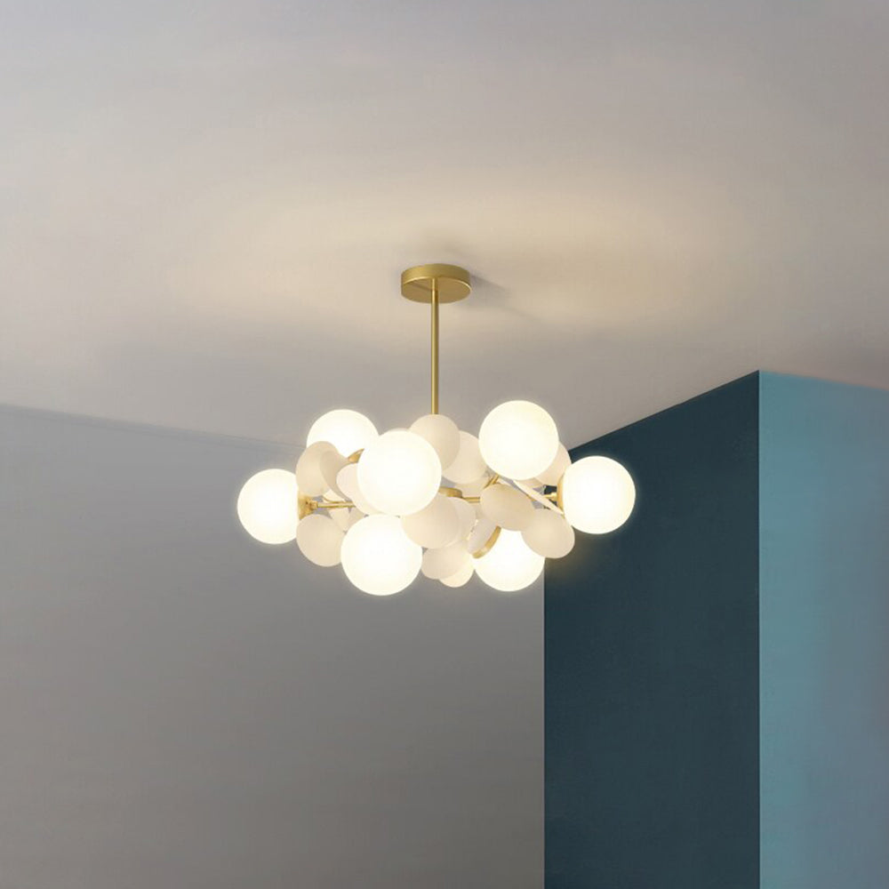 Nurodek Multicolored Flower Branch Chandelier Living Room