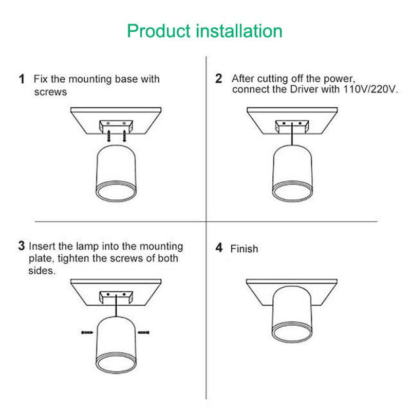 Luxin Cylindrical Flush Mount Ceiling Light-Relic Pieces