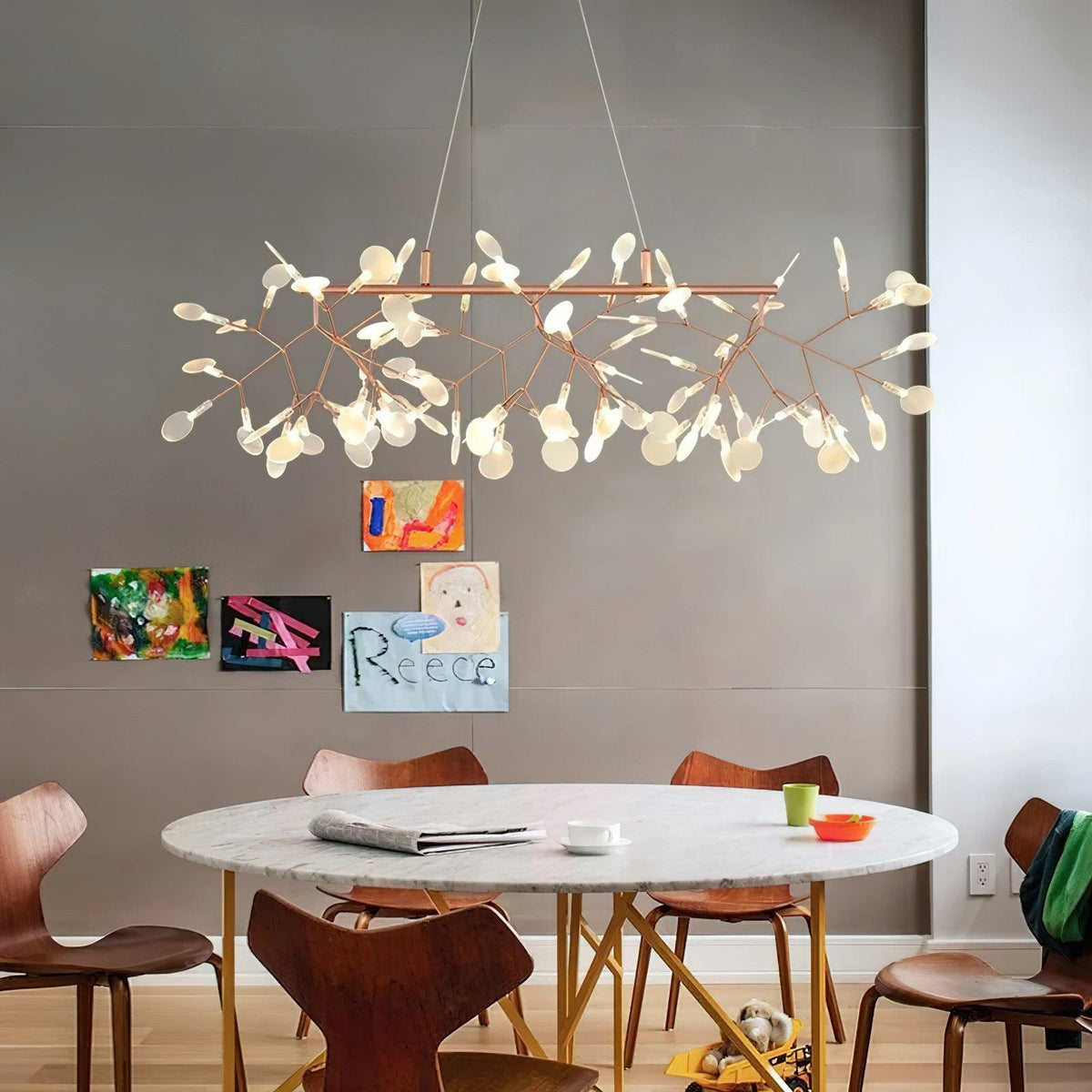 Seloraine Long Style Firefly LED Chandelier