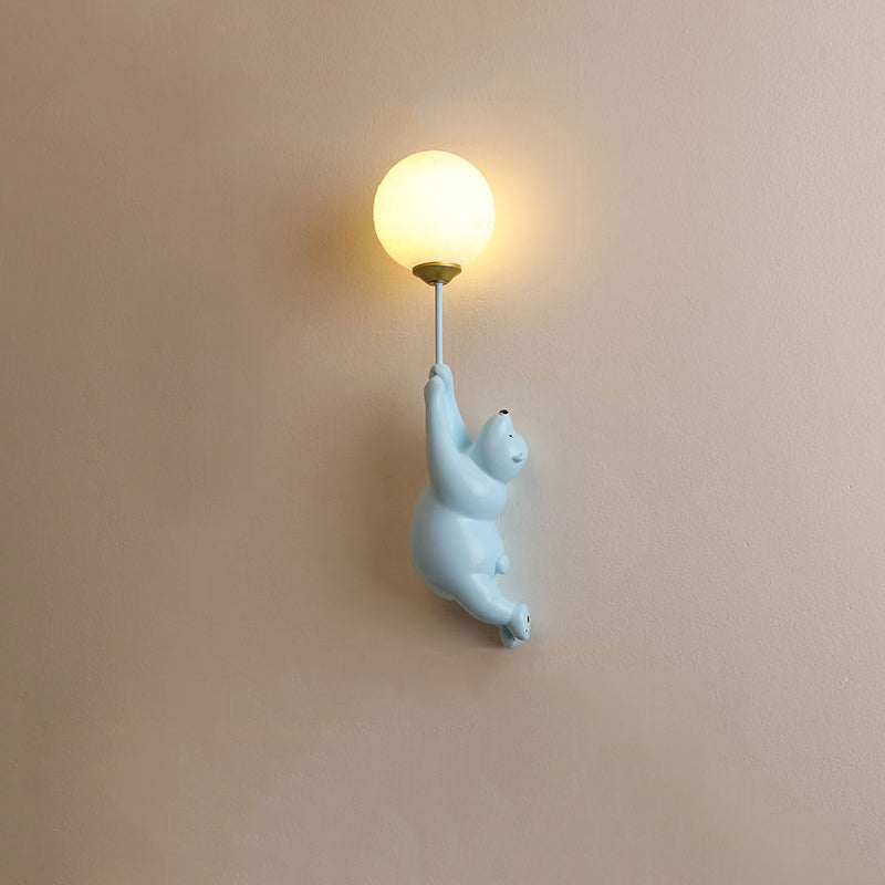 Dio Bear Balloon Wall Reading Lamp-Relic Pieces