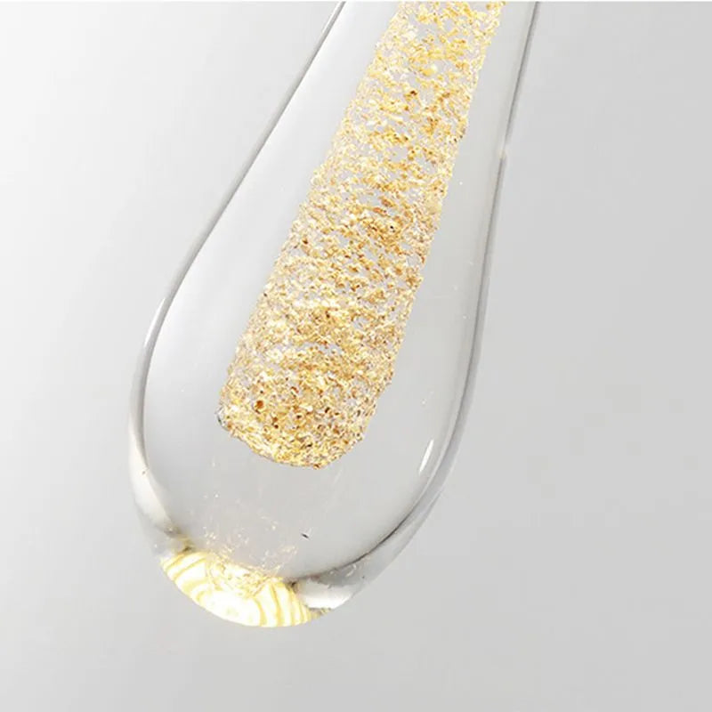 Orlith Pendant Light Gold Crystal-Relic Pieces