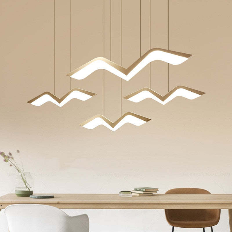Havetus Seagull Modern Pendant Light, 3 Style