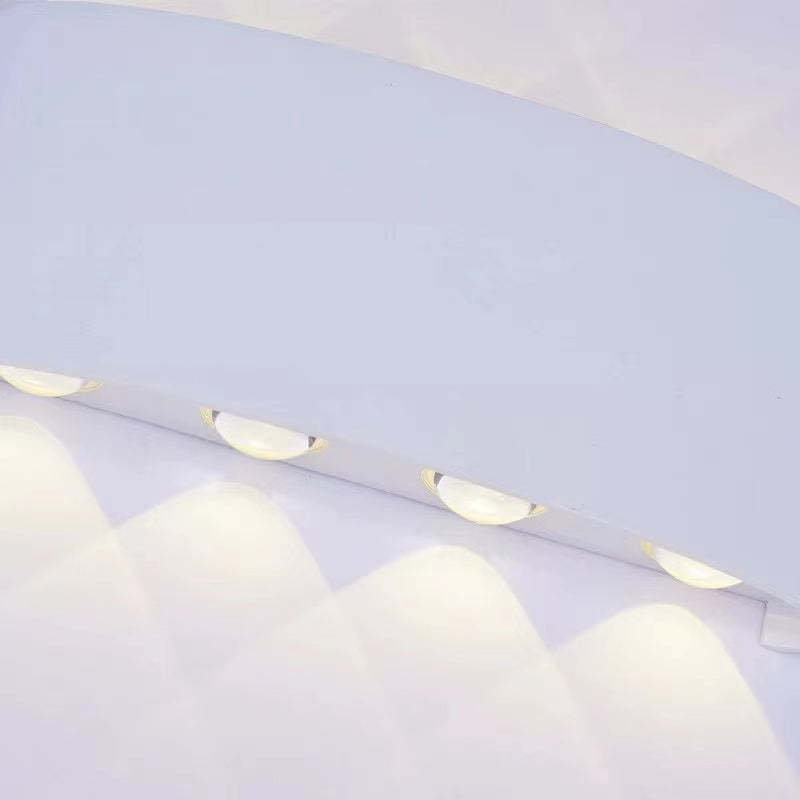 Nirex Wall Lamp Modern Rectangular Outdoor Water-wave-Relic Pieces