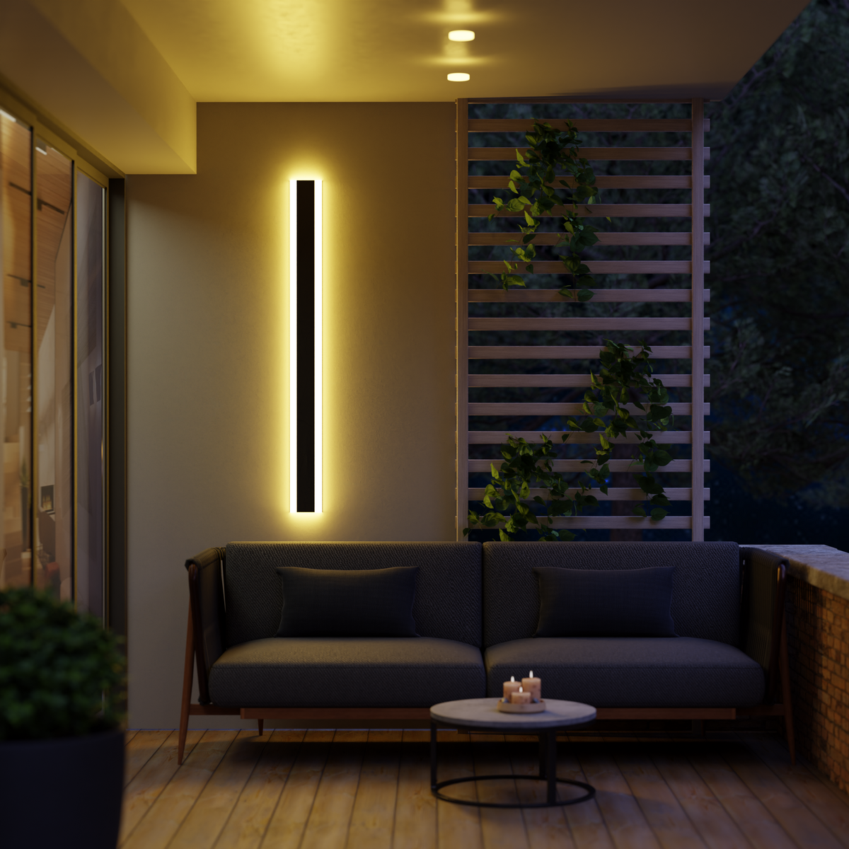 Corven Wall Lamp Outdoor Symmetrical-Relic Pieces