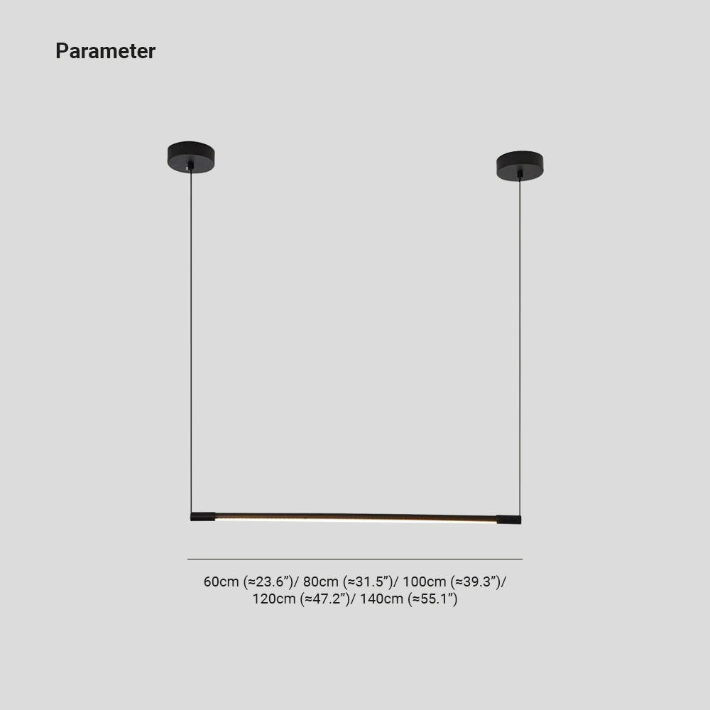 Miren Pendant Light Minimalist Linear Black-Relic Pieces