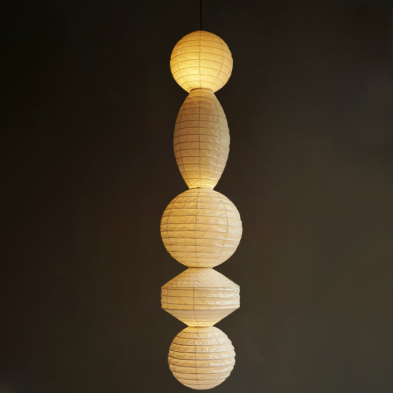 Cagotum Pendant Light Paper Lantern Wabi-sabi