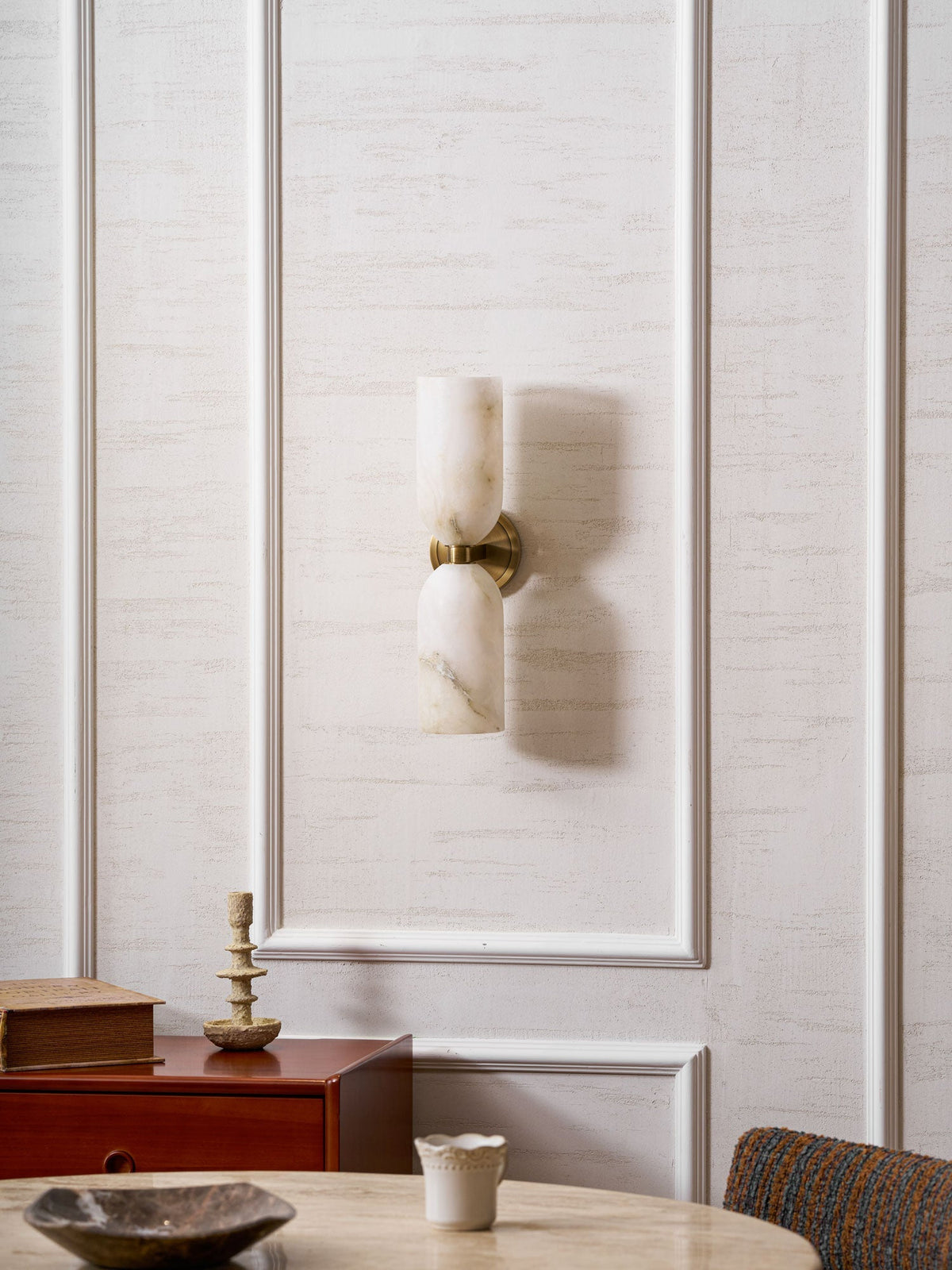 Alabaster Nexus Wall Sconce