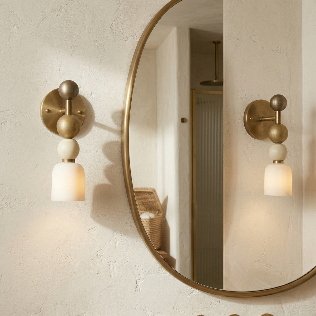 Serafin Alabaster Wall Lamp
