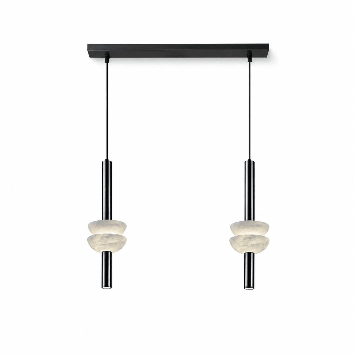 Alarion Alabaster Column Pendant Lamp