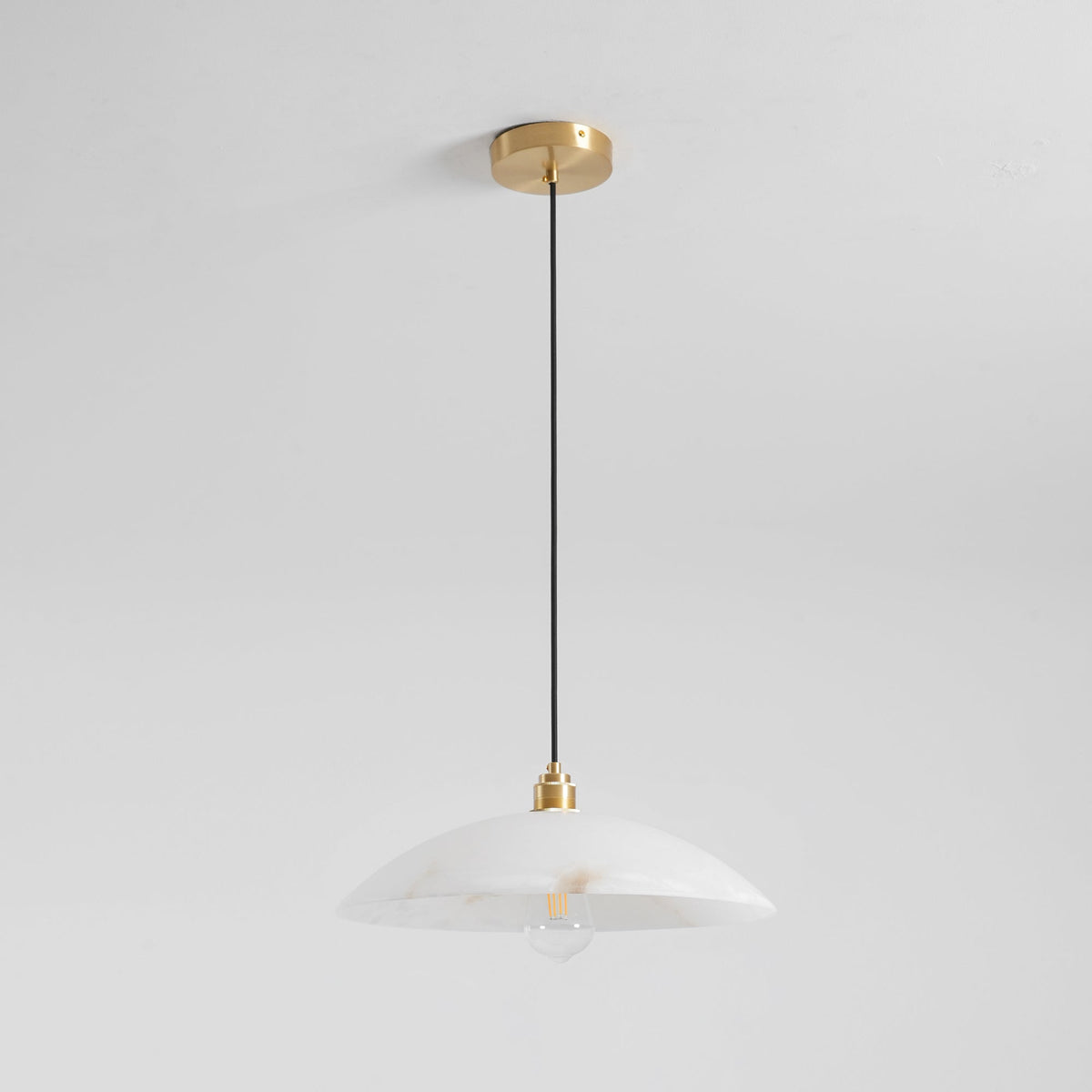 Westmere Alabaster Dome Pendant Light