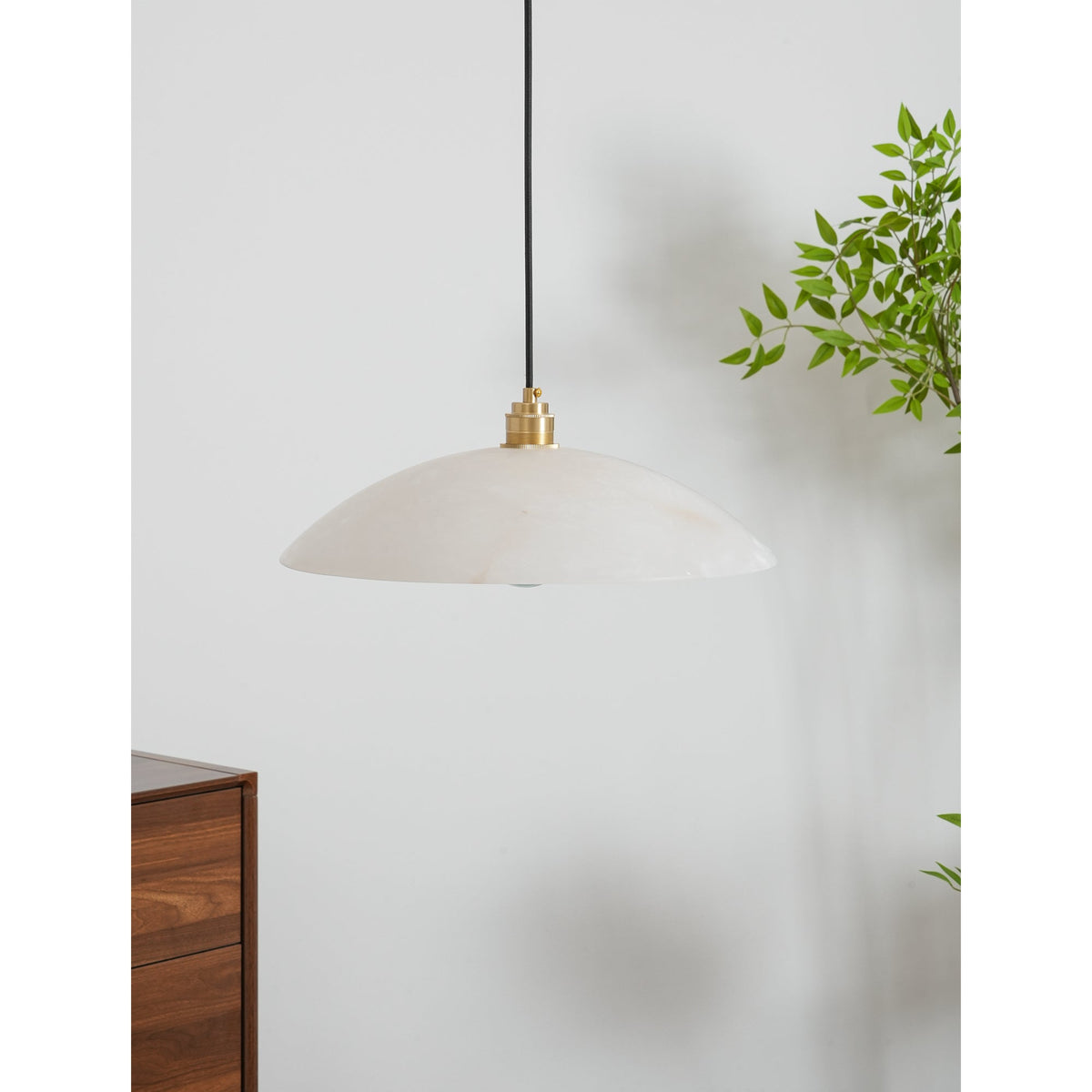 Westmere Alabaster Dome Pendant Light