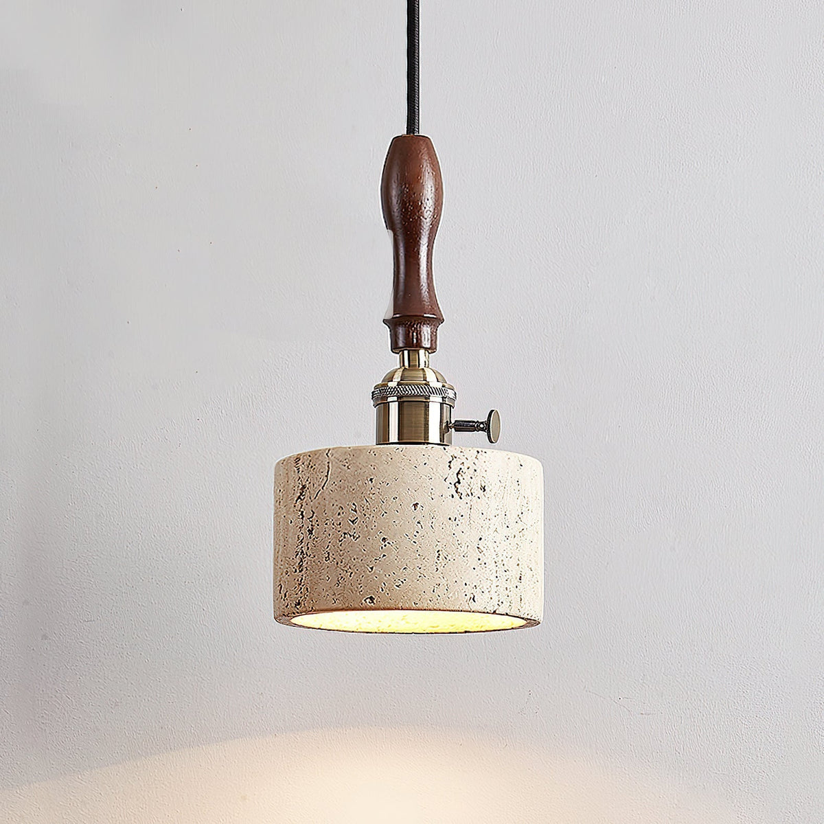 Alagusmo Travertine Pendant Light