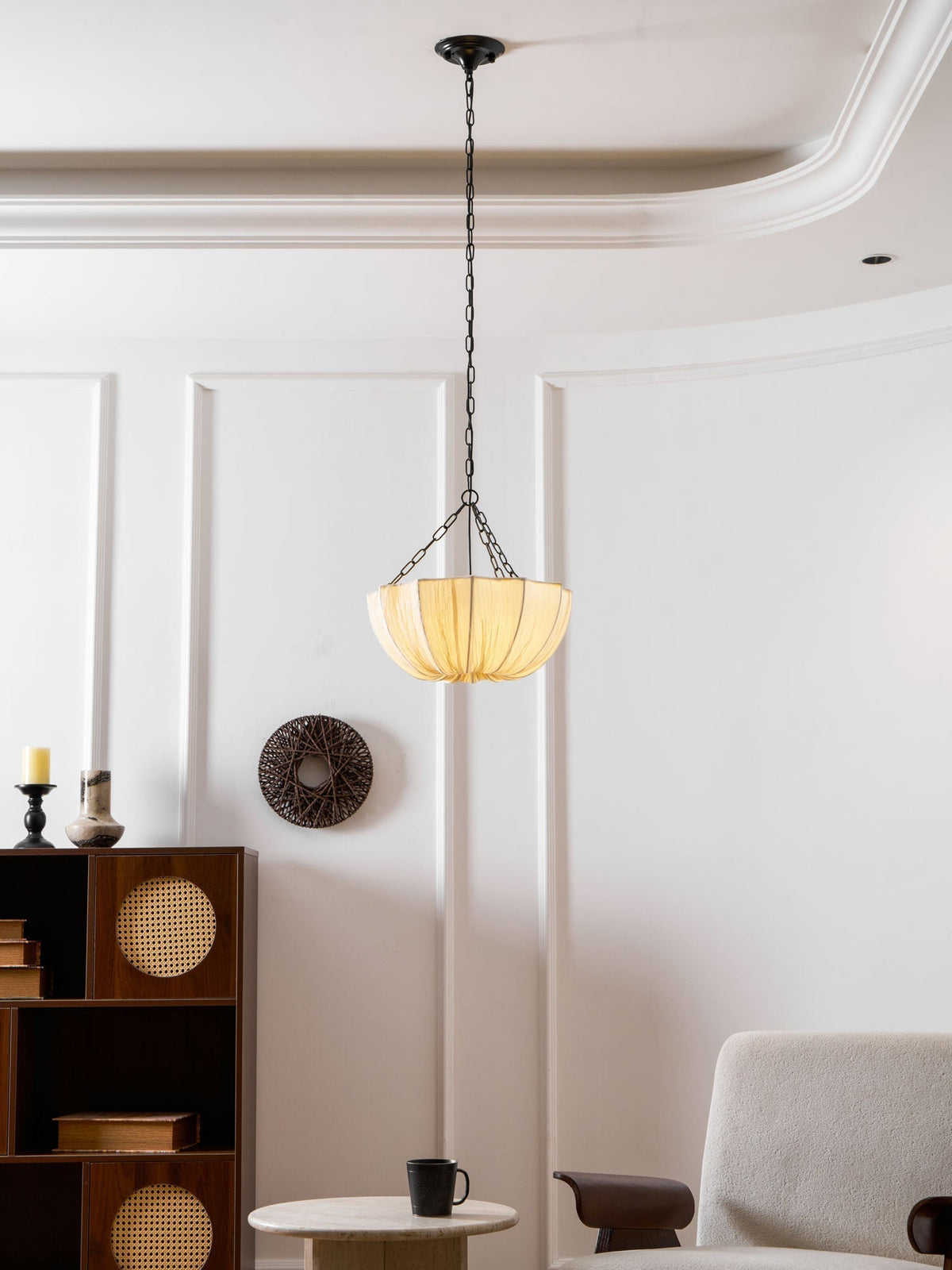 Willowmere Fabric Pendant Light