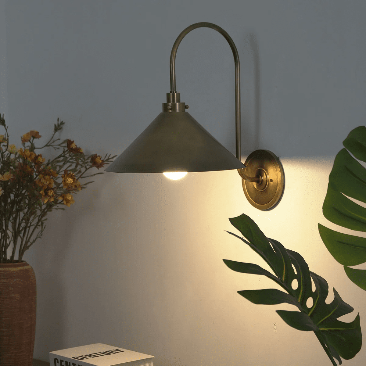 Brelan Cone Wall Light