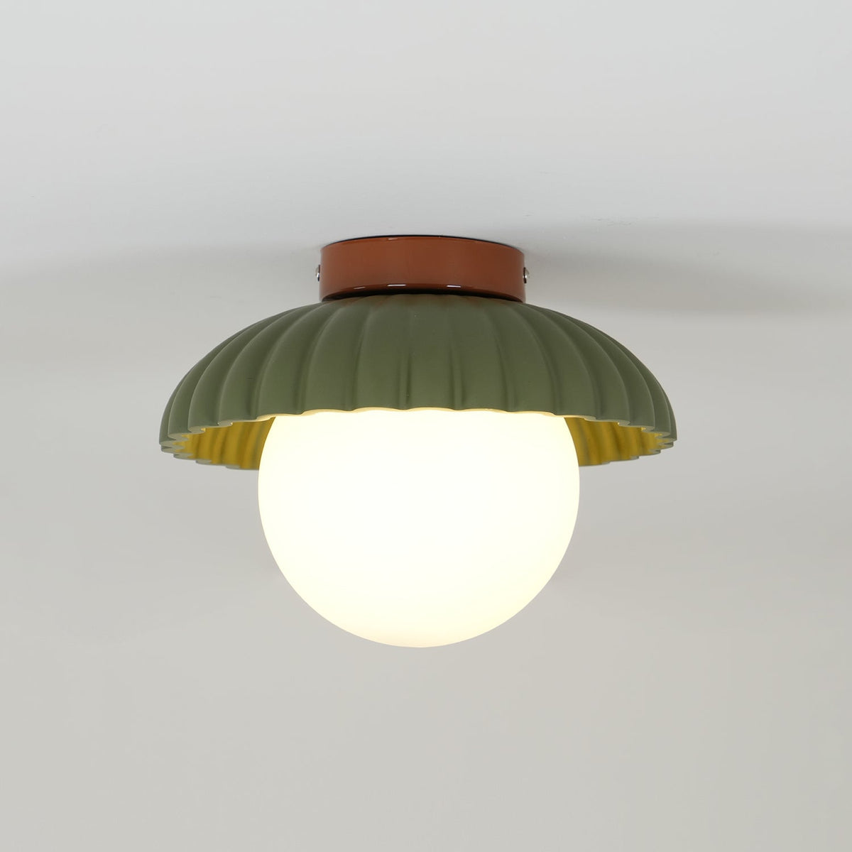 Tegatik Glow Flush Mount Ceiling Light
