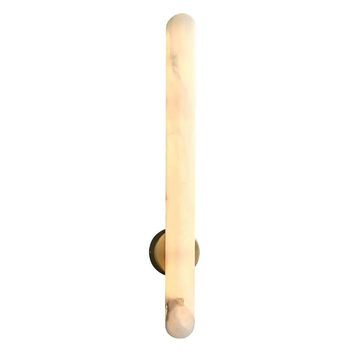 Elvenira Cylindrical Alabaster Wall Light