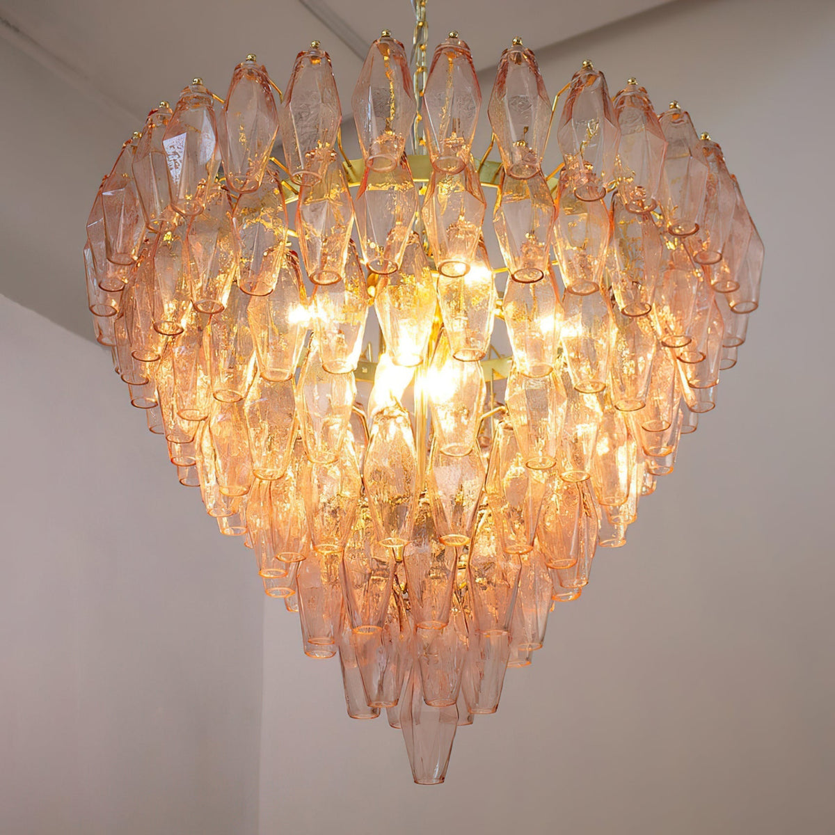 Rosalique Glass Chandelier