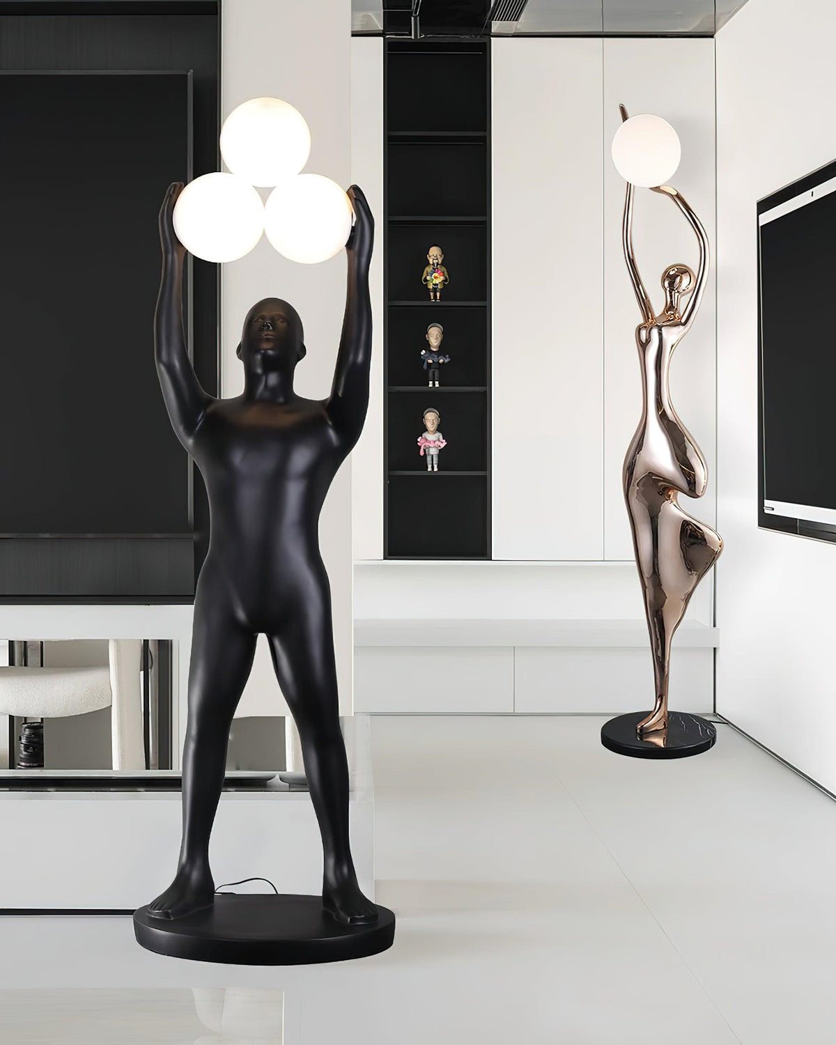 Avenoiella Statue Floor Lamp