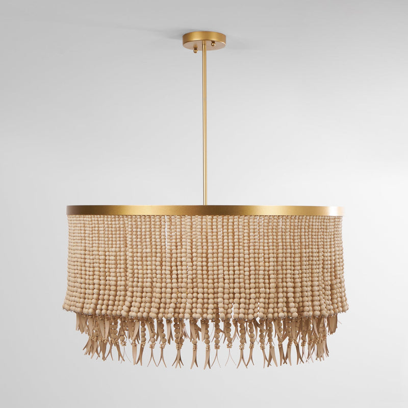 Fisivok Chandelier Wood and Coconut beads