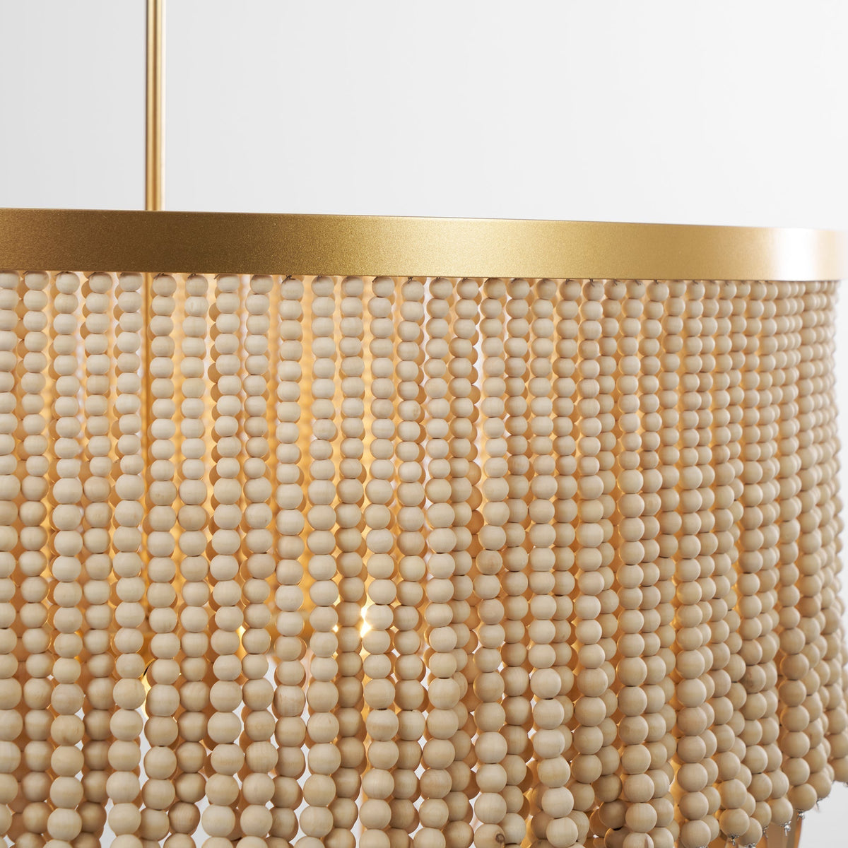 Fisivok Chandelier Wood and Coconut beads