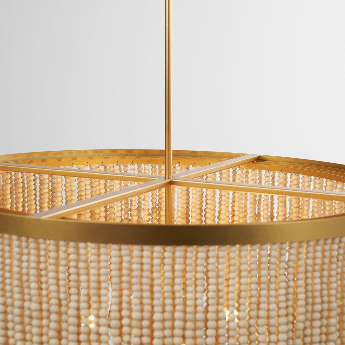 Fisivok Chandelier Wood and Coconut beads