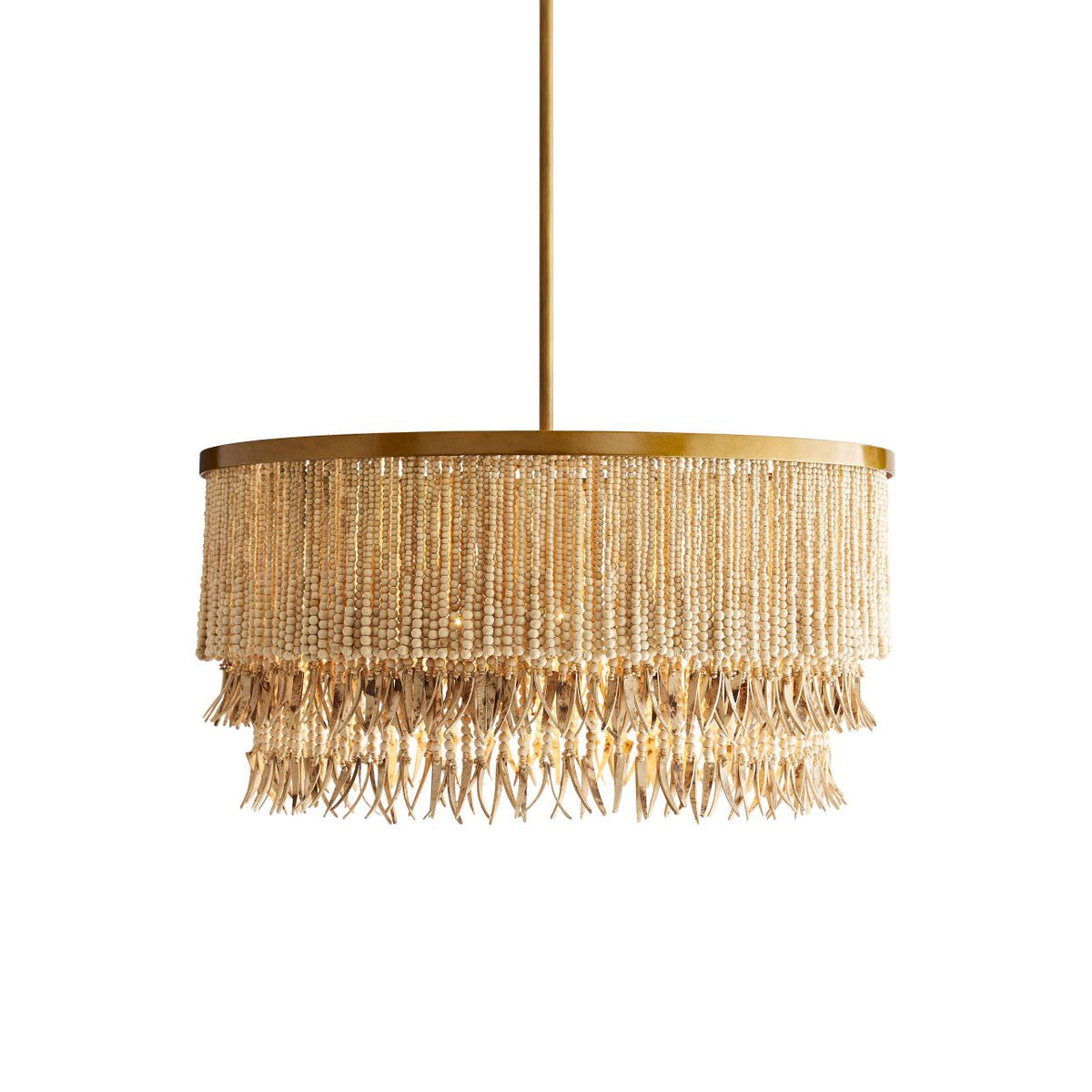 Fisivok Chandelier Wood and Coconut beads