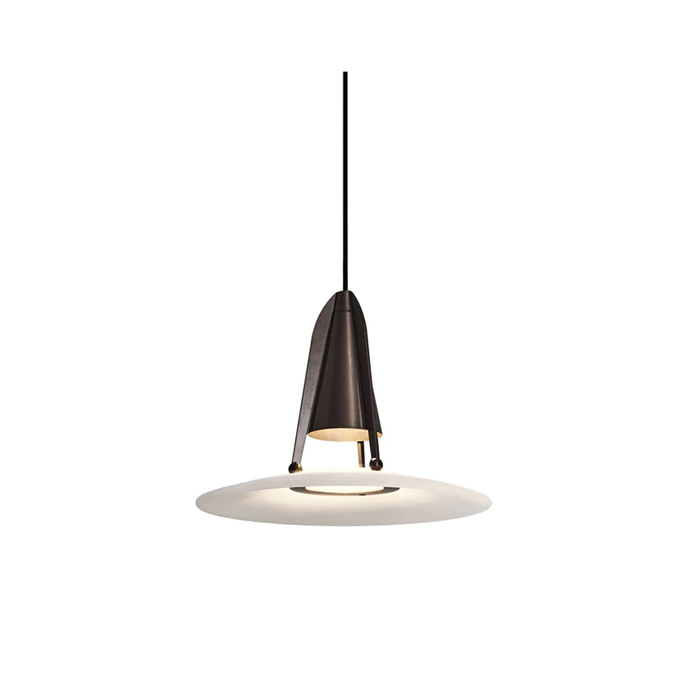 Halen Pendant Light Alabaster  Fusion