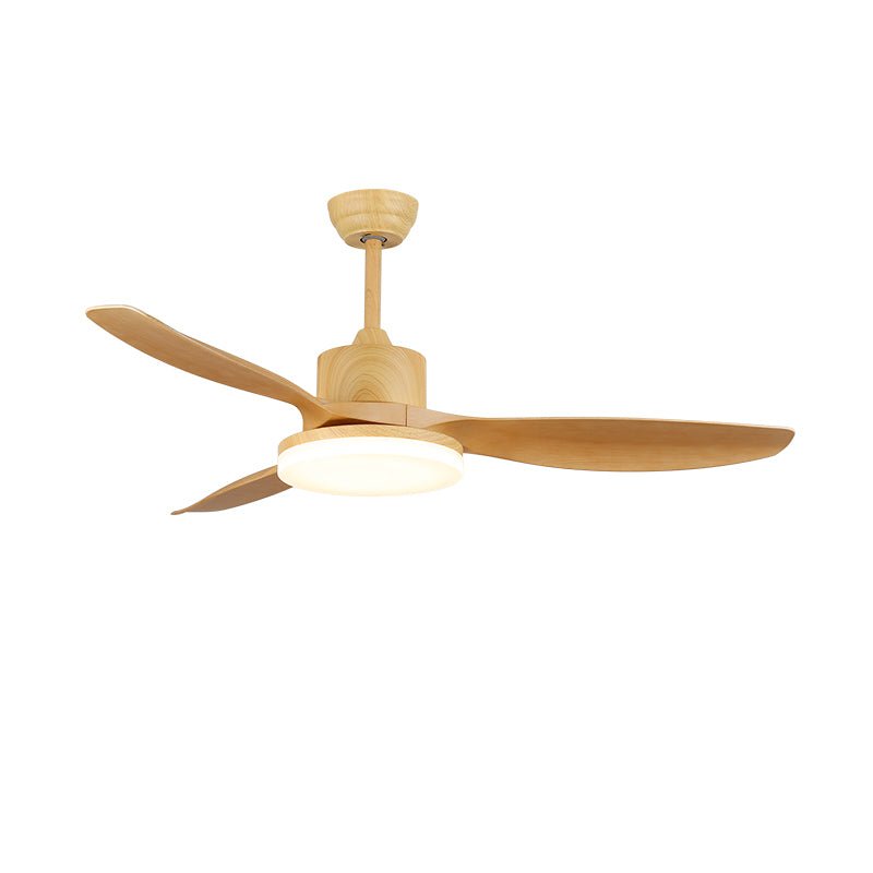 Arysen Minimalist Wood Ceiling Fan Light