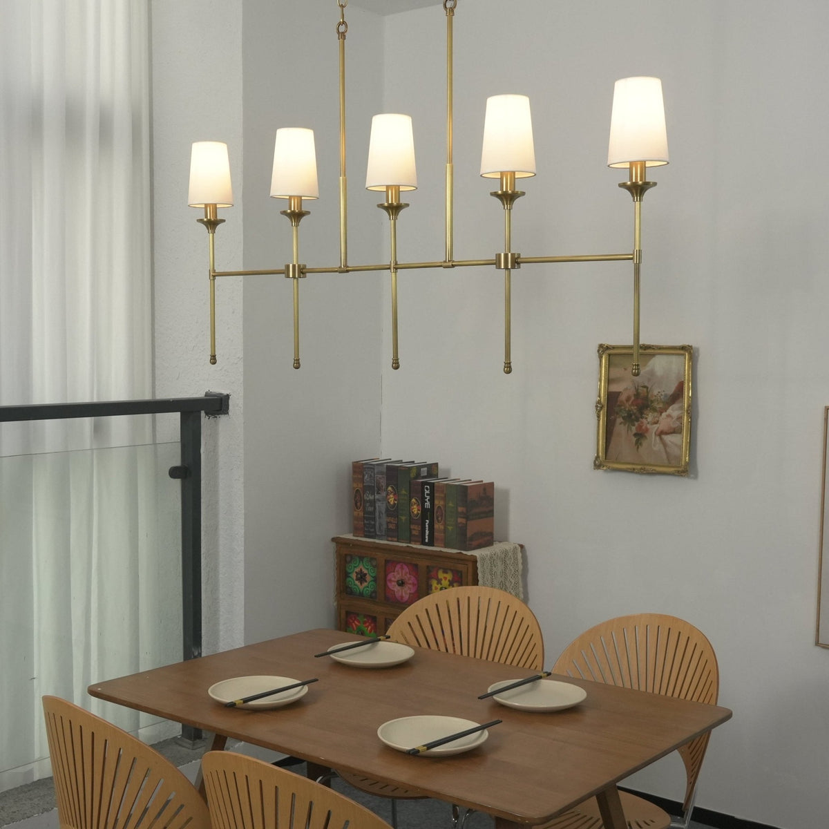 Noruine Row Linear Chandelier