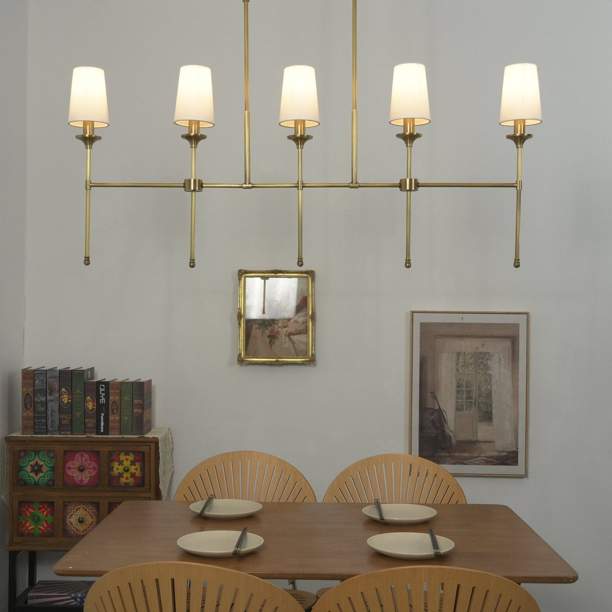 Noruine Row Linear Chandelier