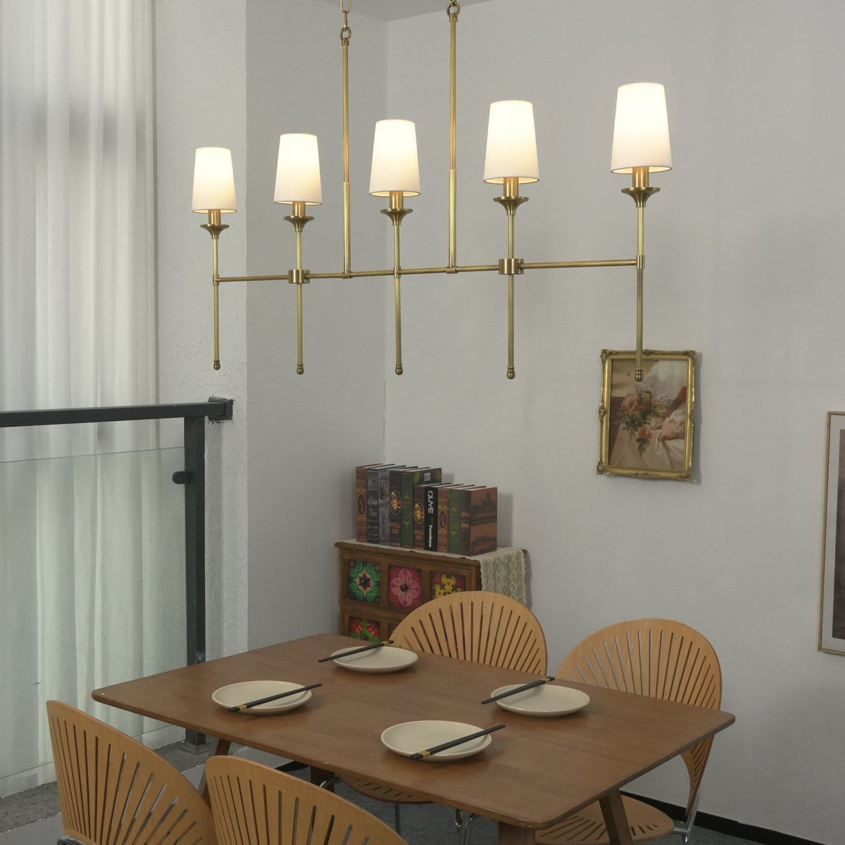 Noruine Row Linear Chandelier