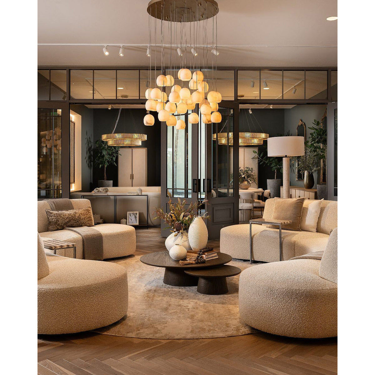 Lumaire Alabaster Chandelier