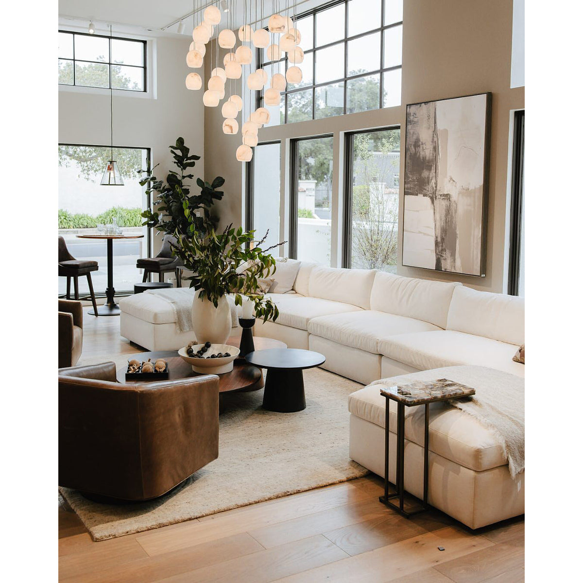 Lumaire Alabaster Chandelier