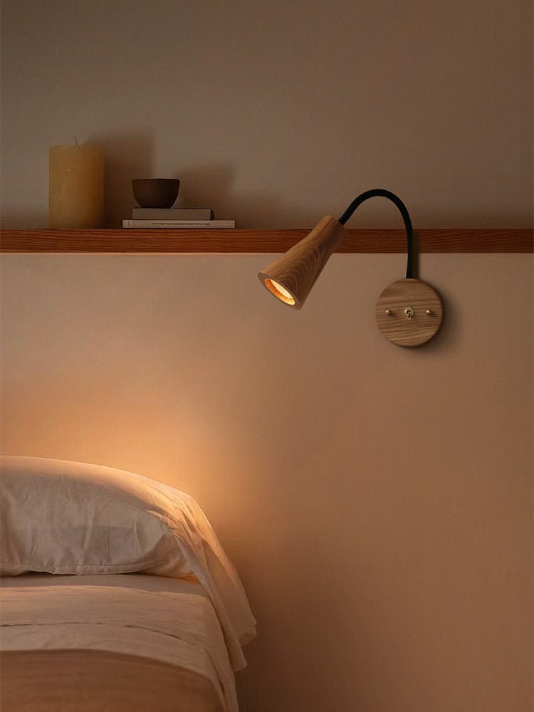 Bramwell Wood Wall Light