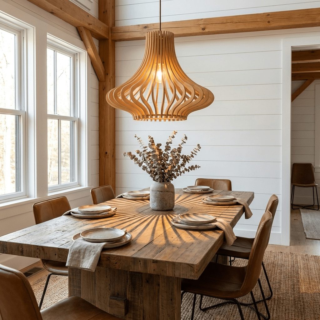 Lurven Wood Pendant Lamp