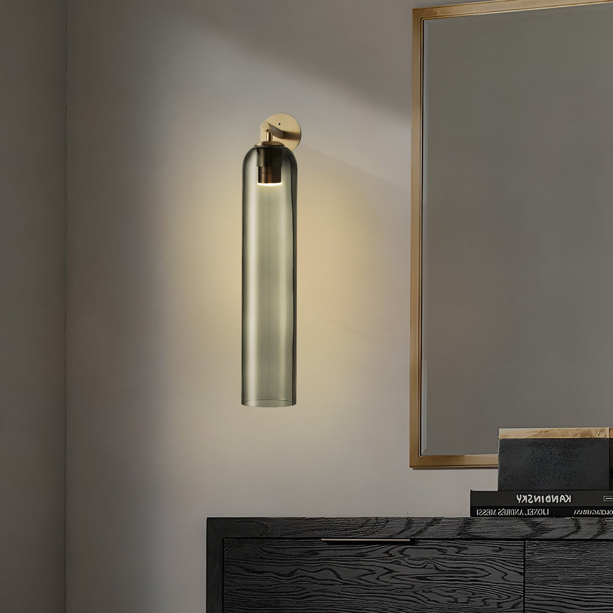 Sugimul Glass Indoor Wall Lamp Cylindrical
