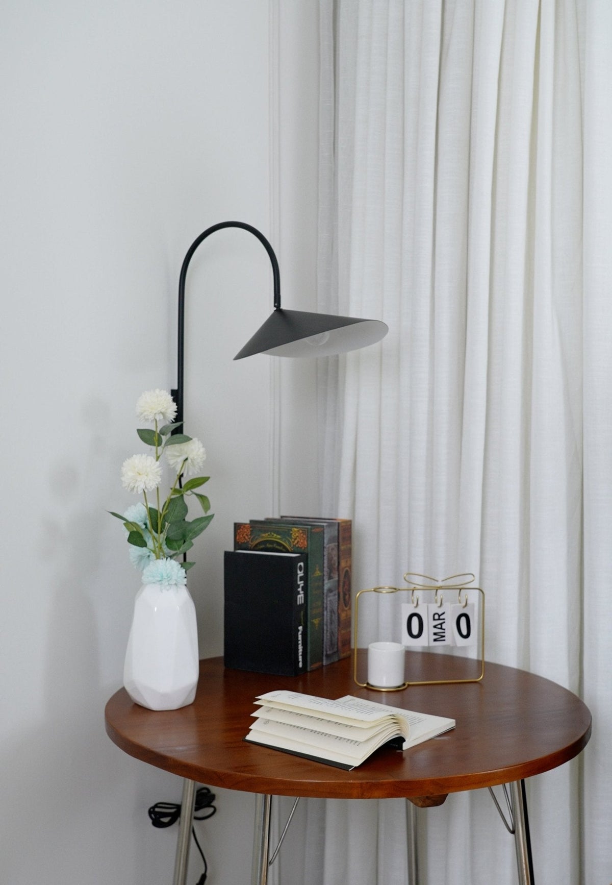 Alocasia Arc Plug-in Wall Lamp