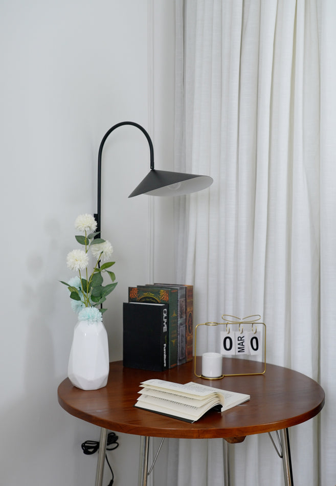 Alocasia Arc Plug-in Wall Lamp