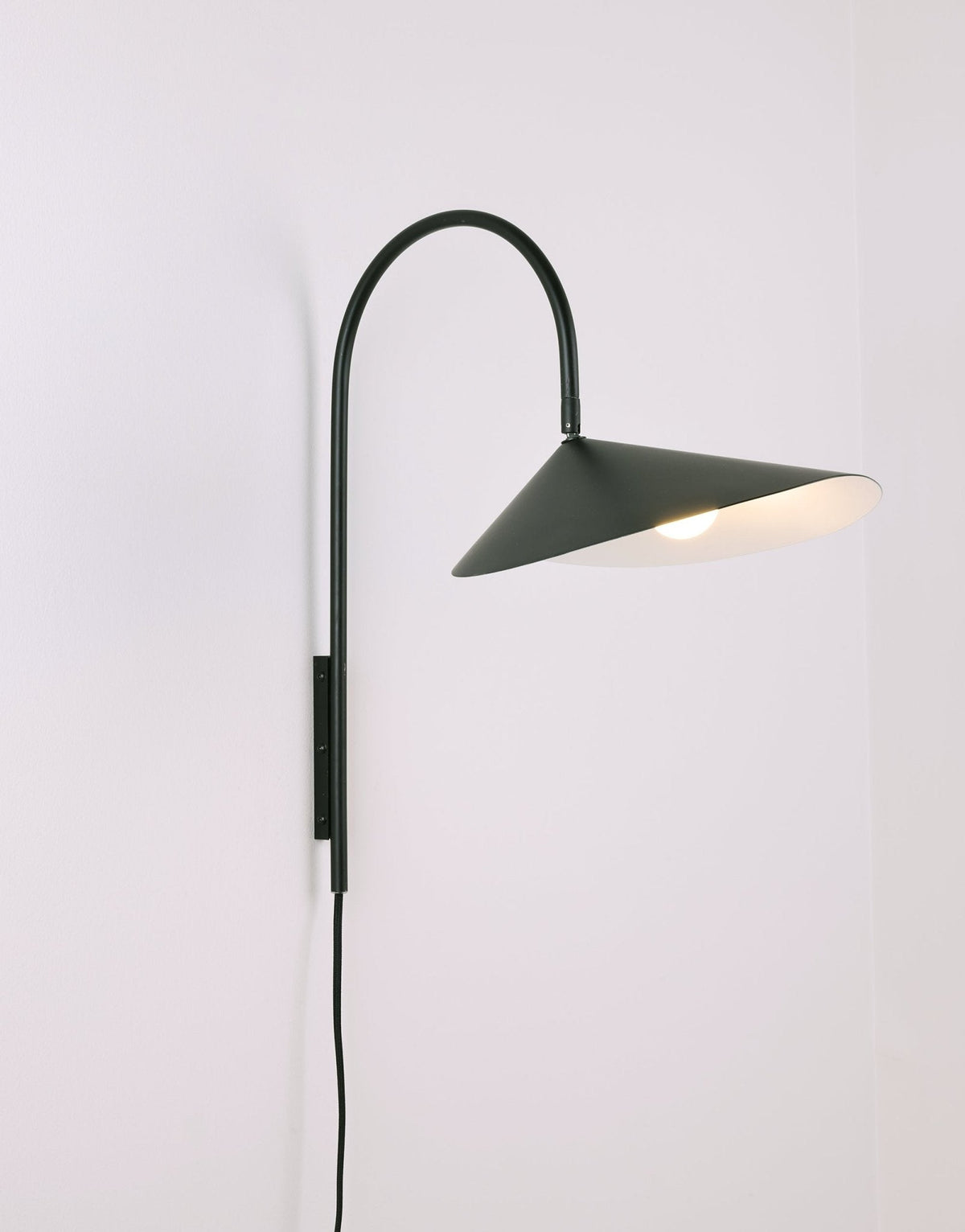 Alocasia Arc Plug-in Wall Lamp