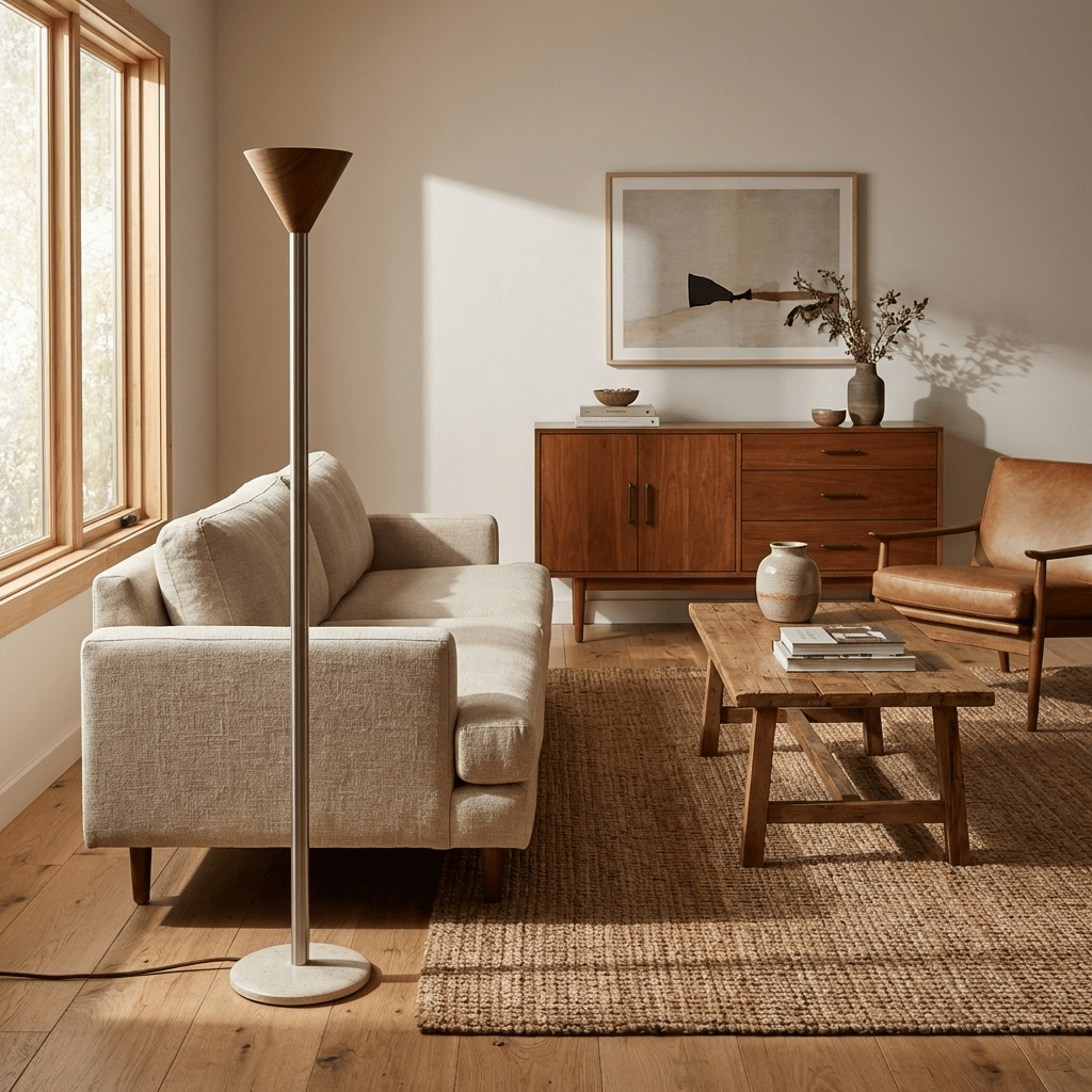 Navren Cone Floor Lamp