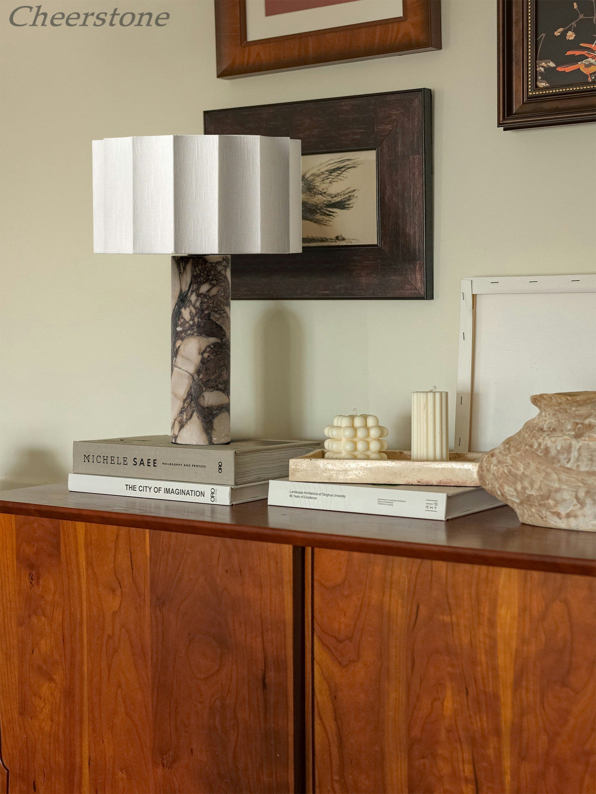 Varenne Marble Table Lamp