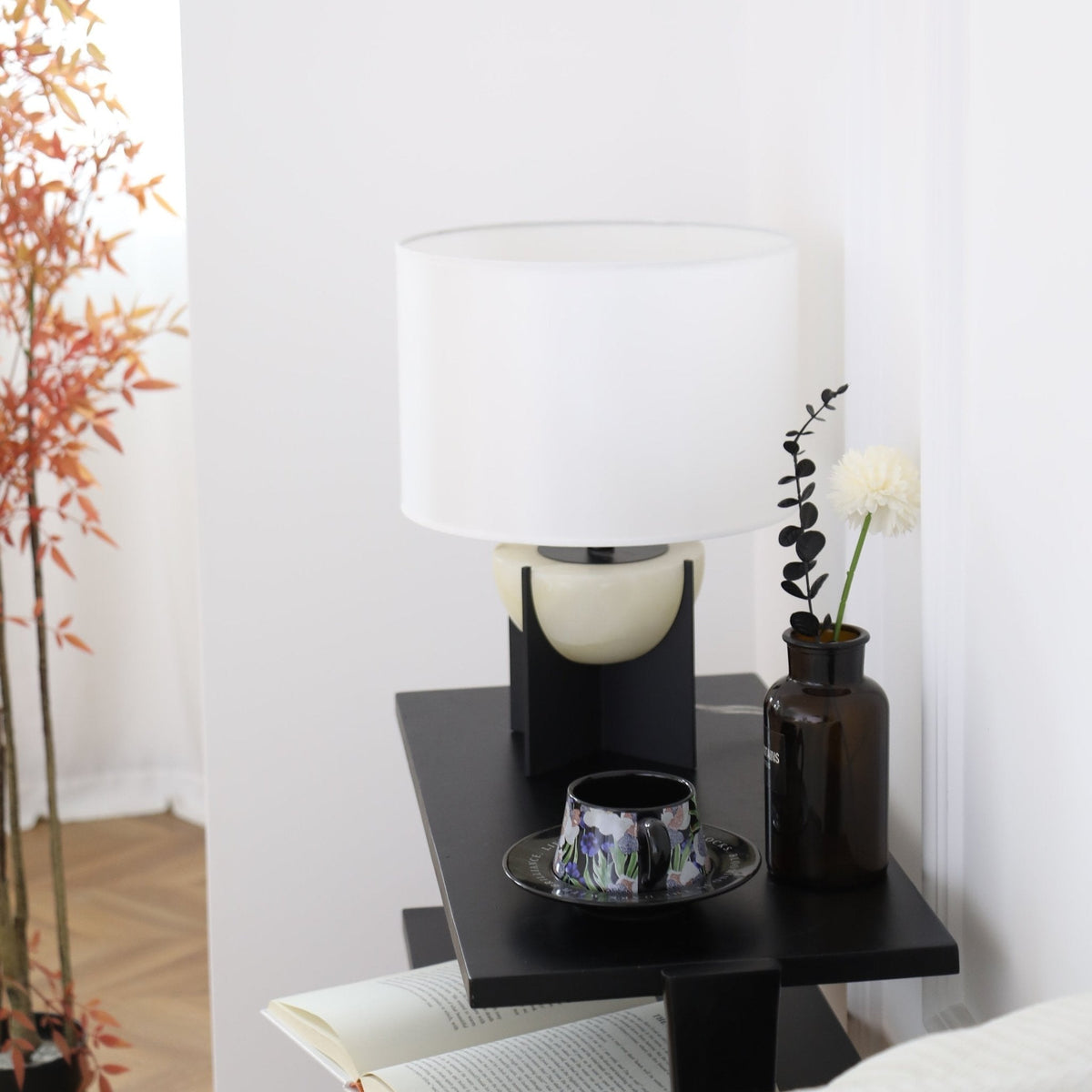 Corvielle Alabaster Table Lamp