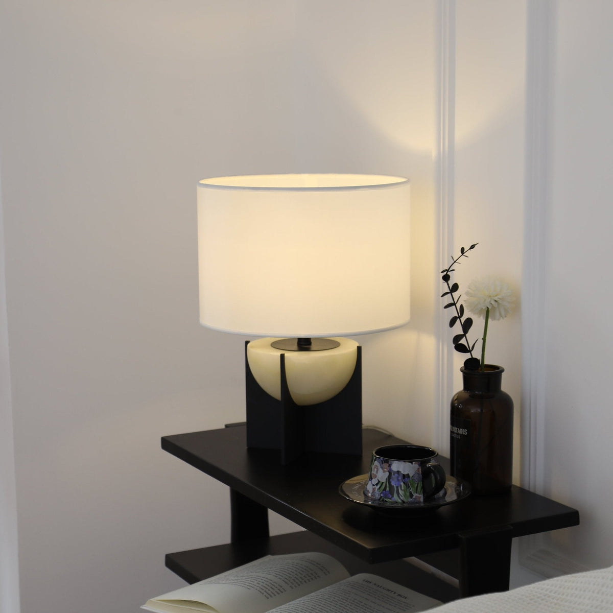 Corvielle Alabaster Table Lamp